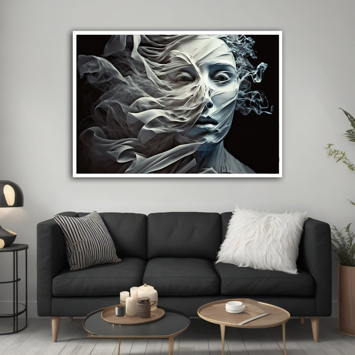 Modern Woman Modern Woman Print Modern Woman Wall Art Woman Wall Decor Woman Wall Art Modern Painting - Image 5