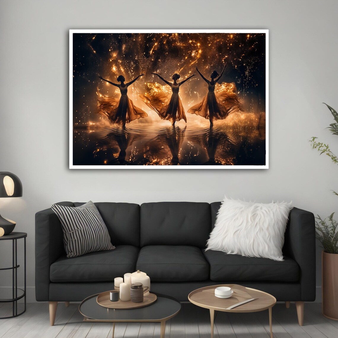 Dancing Woman Modern Art Print, Lyrical Dance - Image 3