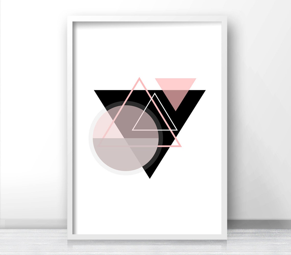 Print Instant Art Modern Wall Art Print Abstract Art Geometric Art Print Home Decor Print - Image 4