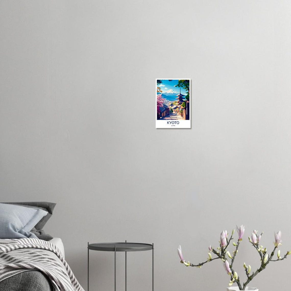 Kyoto Travel Print Kyoto Wall Art Kyoto Travel Poster Kyoto Gift Art Kyoto Wall Decor Home Japan Travel Print Japan Wall Art Kyoto Print - Image 2
