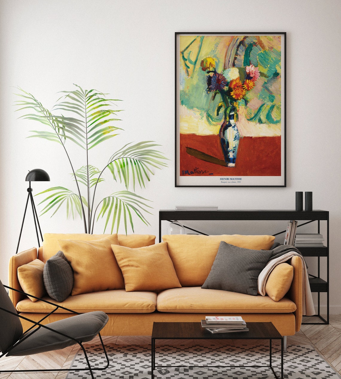 Henri Matisse Bouquet 1901 Fauvist Flower Vase Colour Poster - Image 7