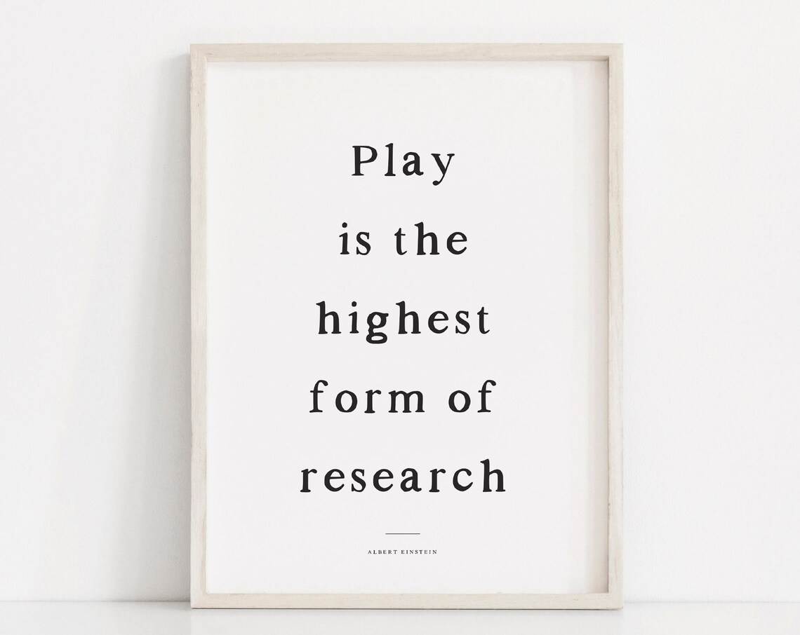 Boho Montessori Playroom Wall Decor Poster Print