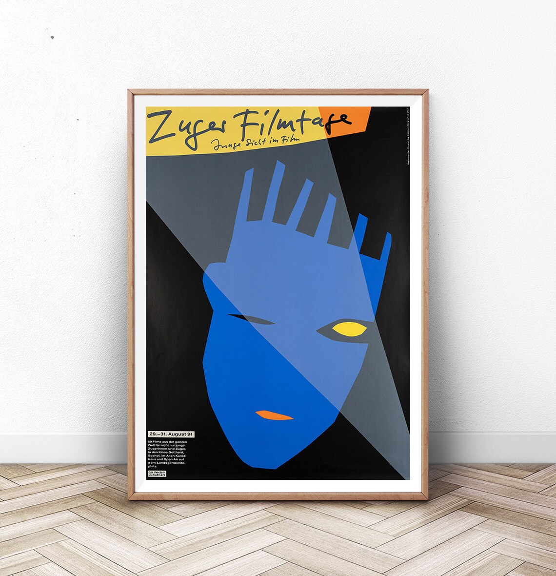 Abstract Paris Museum Exhibition Wall Art Print