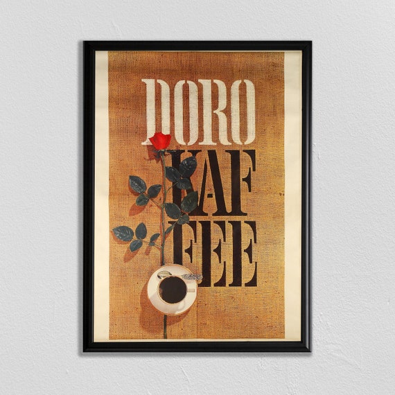 Coffee Print Coffee Wall Art Kitchen Poster Coffee Plant Print Coffee Decor Coffee Art Gift Idea Coffee Lover Gift