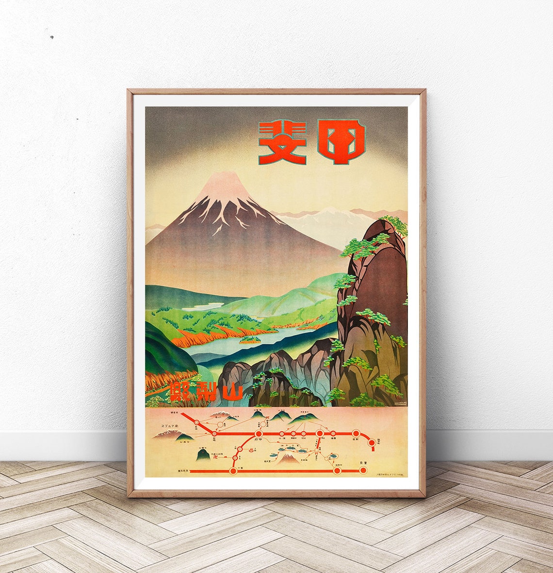 Japanese Art Japan Poster Japanese Decor Japanese Print Japanese Art Print Japan Travel Poster Affiche Japon Tokyo Print Asian Decor