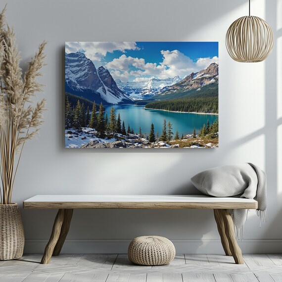 Scenic Matte Art Print Nature Wall Decor Outdoor Photography Home Decoration Gift For Nature Lovers Cabin Wall Art