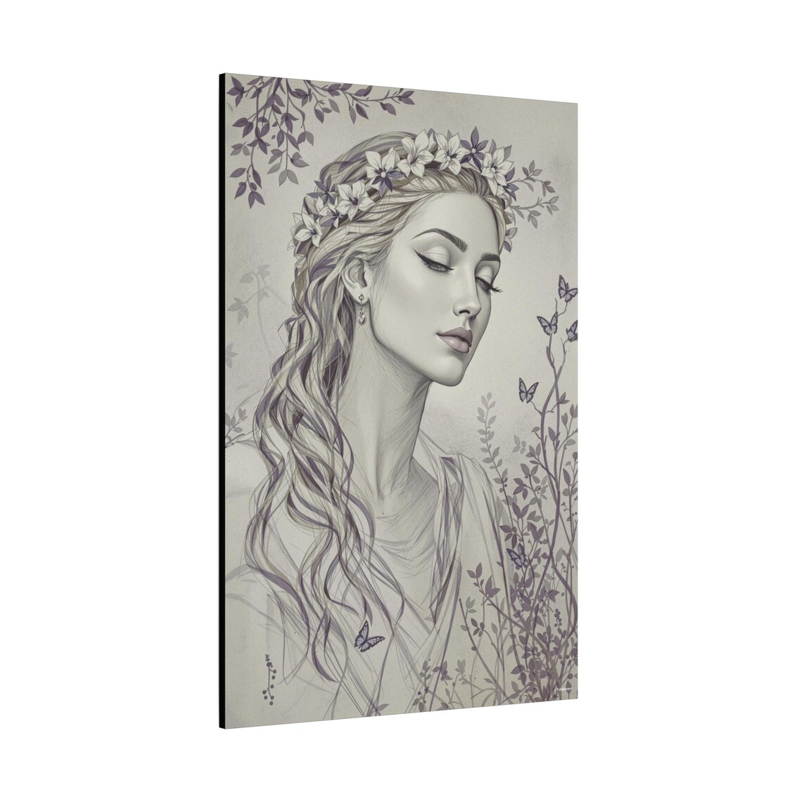 Saint Of Serenity - Religious Art Print - Image 2