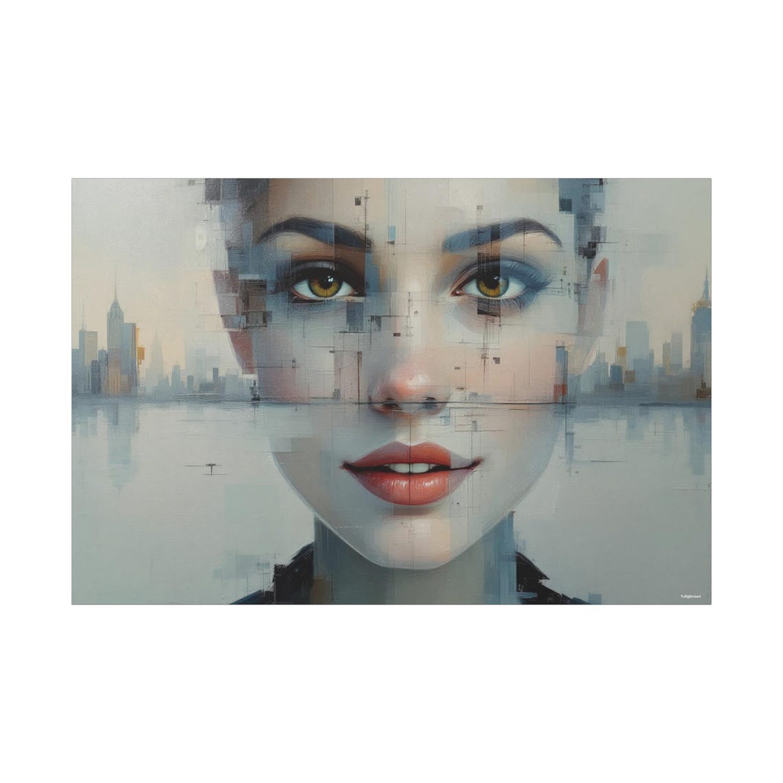 Abstract Tranquility - Modern Art Print - Image 3