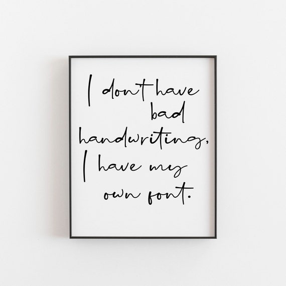 Teen Funny Quote Print Hilarious And Humorous Wall Art Gift For Teens Bedroom Decor Witty Laugh Out Loud