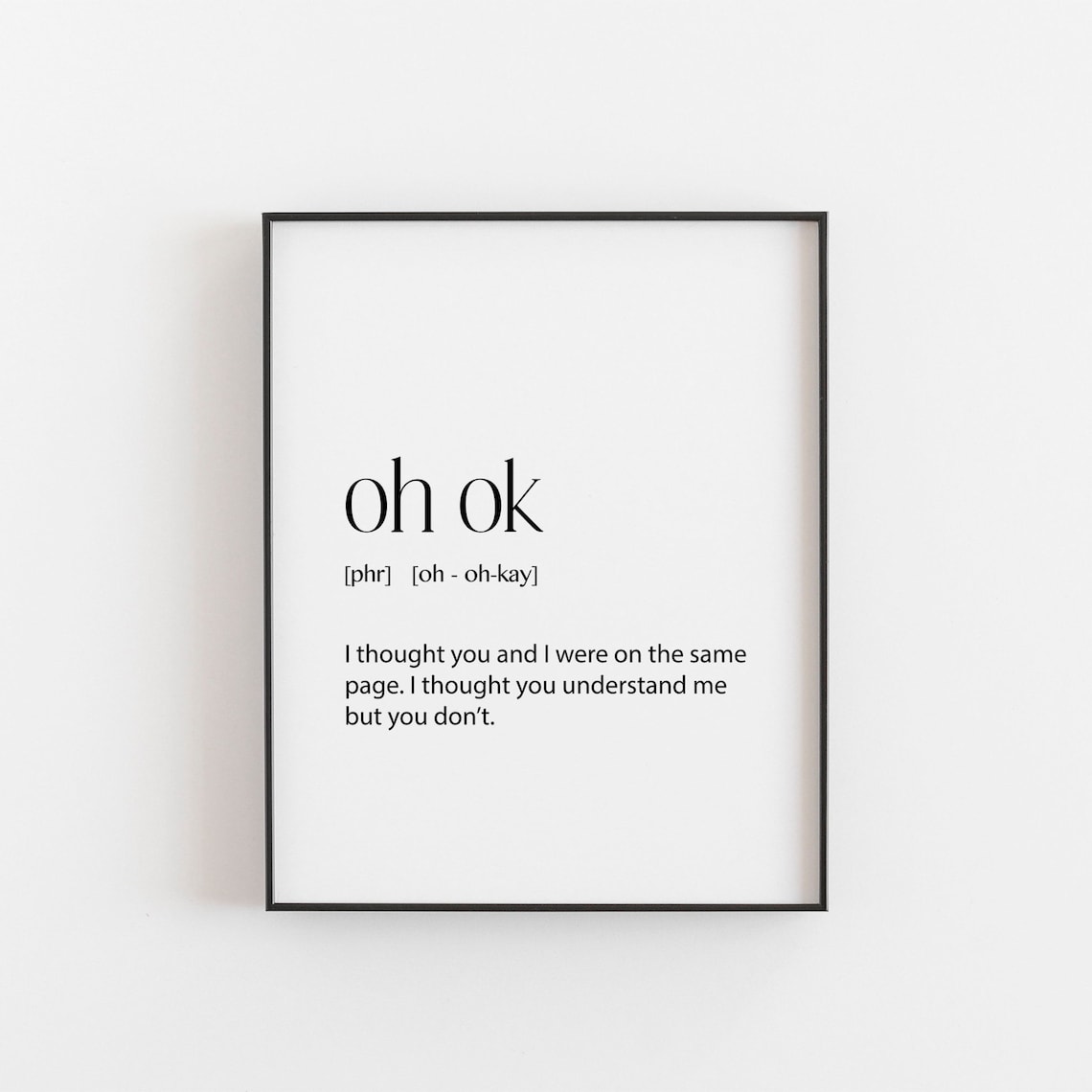 Teenager Funny Bedroom Definition Art Print