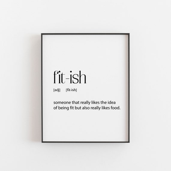 Fitness Gym Poster, Workout Art Print