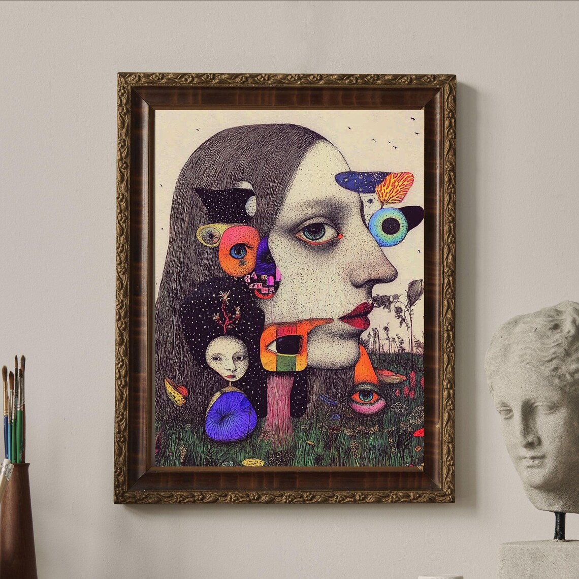 High Profile Unique Canvas Art Print