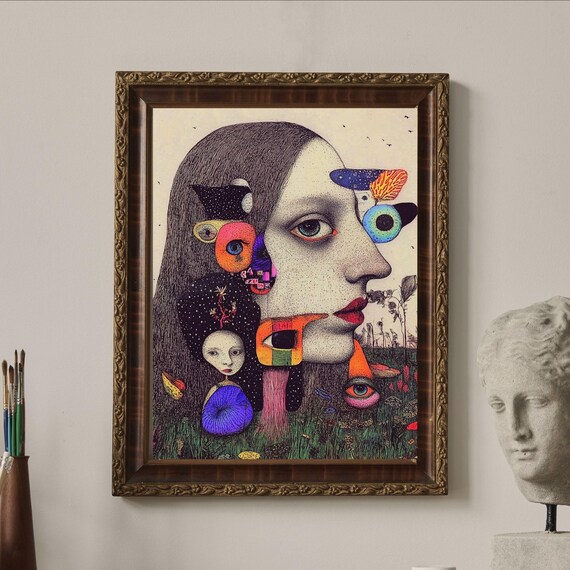 High Profile Unique Canvas Art Print