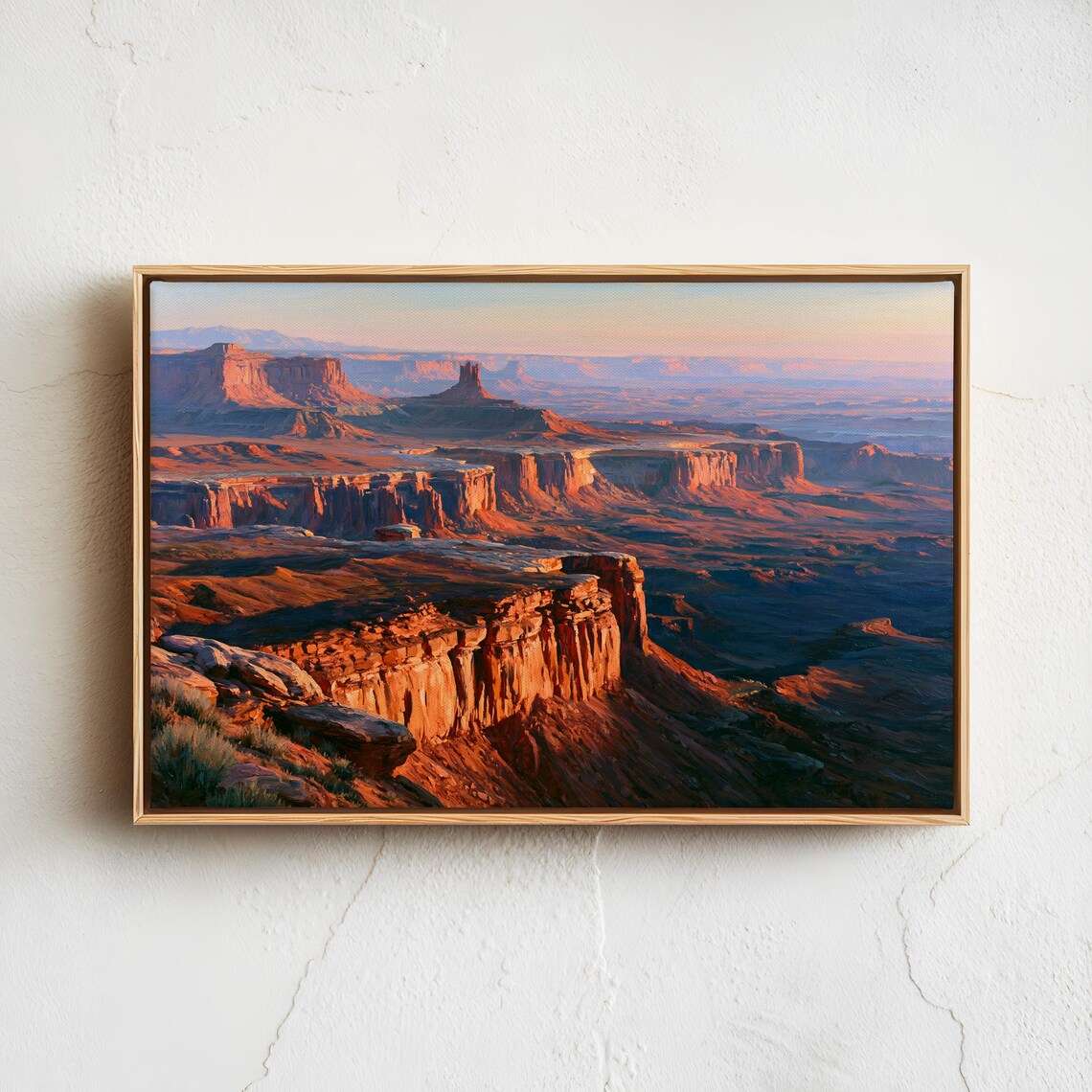 Canyonlands National Park Vintage Landscape Poster
