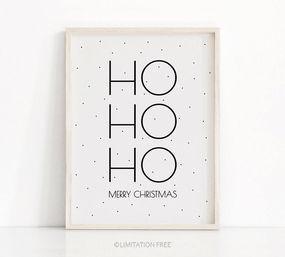 Christmas Decor Holiday Art Print, Christmas Wall Art - Image 5