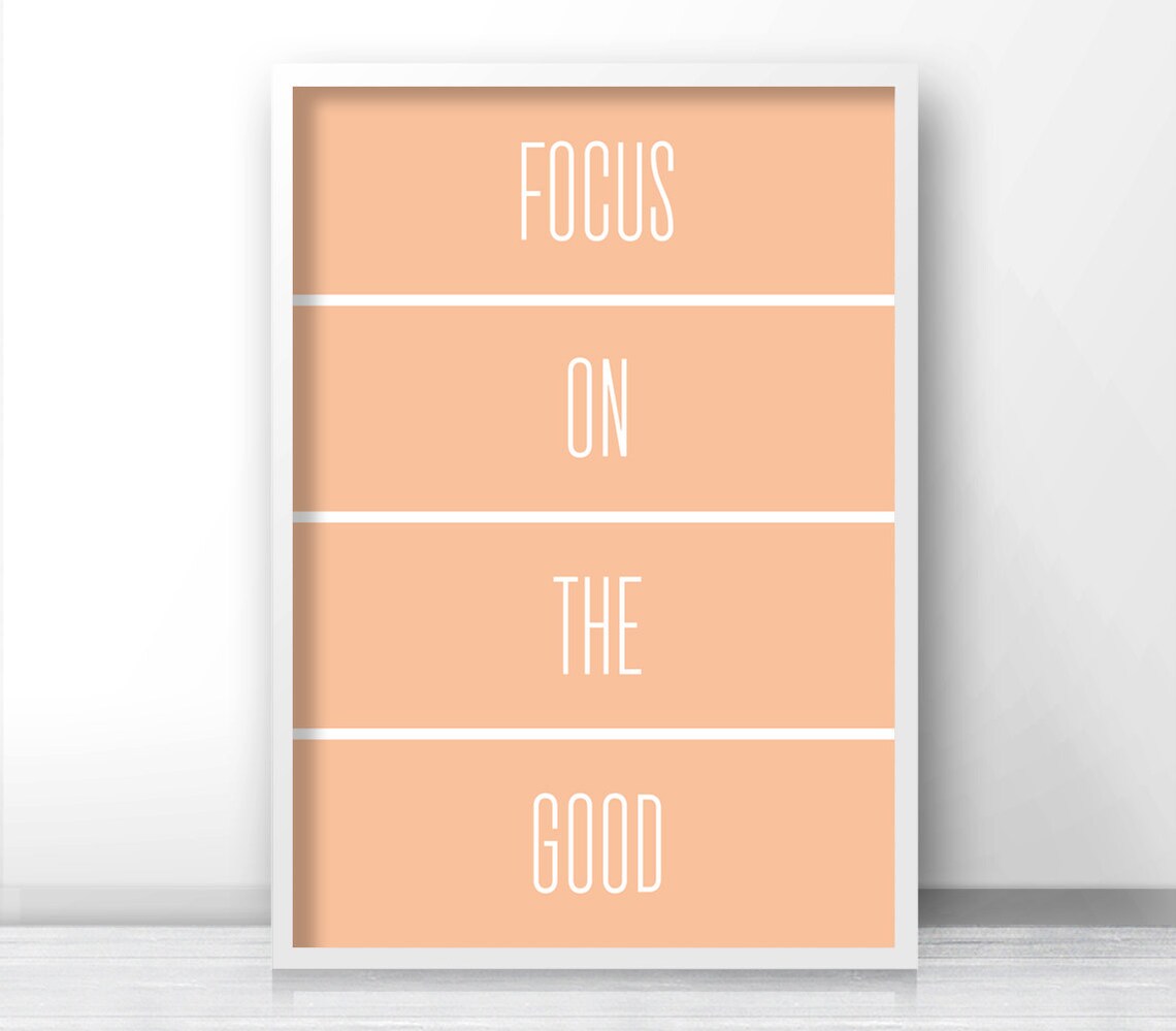 Motivational Quote Typography Wall Art Poster - Image 3