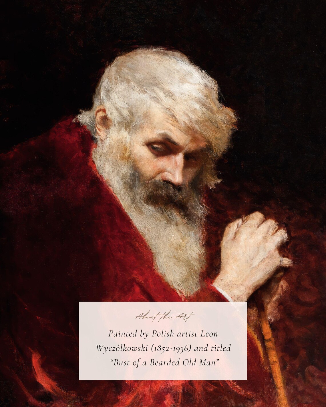 Saint Nicholas Vintage Christmas Art Print - Image 2