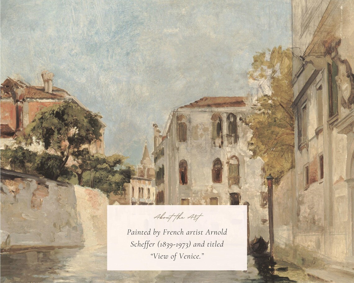 Venice Italy Vintage Cityscape, Victorian Art Print - Image 2