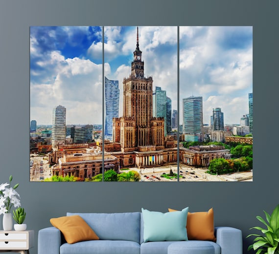 Palace Of Culture And Science, Warsaw Art Print
