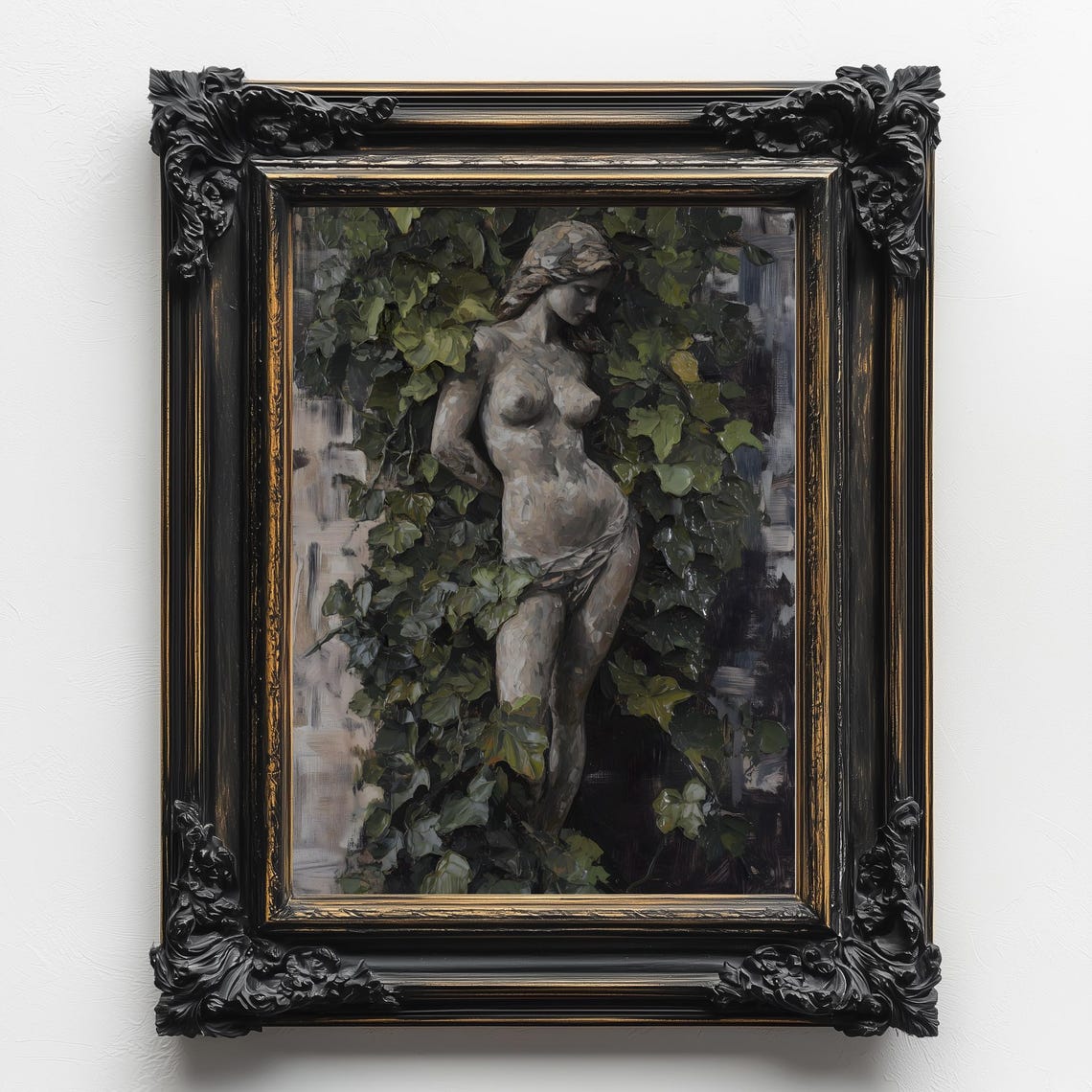 Venus Dark Academia Decor Aphrodite Greek Goddess Of Love And Beauty Birth Of Venus Victorian Decor Wall Art Dark Moody Antique Art Print