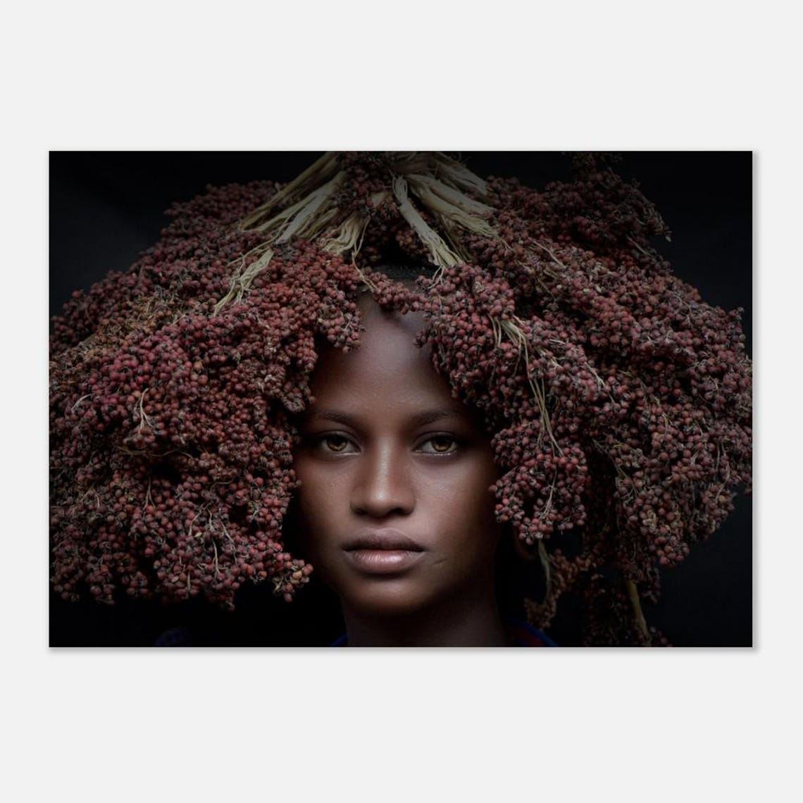 Suri Girl Of Omo Valley Ethiopia Ethnology Omo Valley Photography African Woman Wall Decoration Africa Poster - Image 2