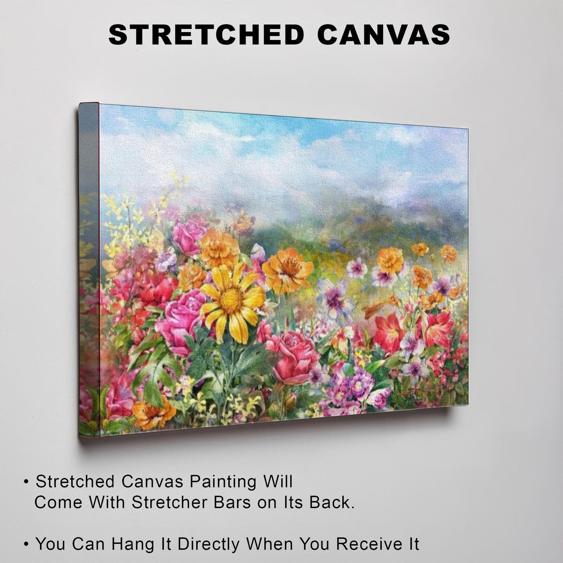 Vibrant Sunflower And Poppy Summer Garden In Full Bloom Poster - Image 3