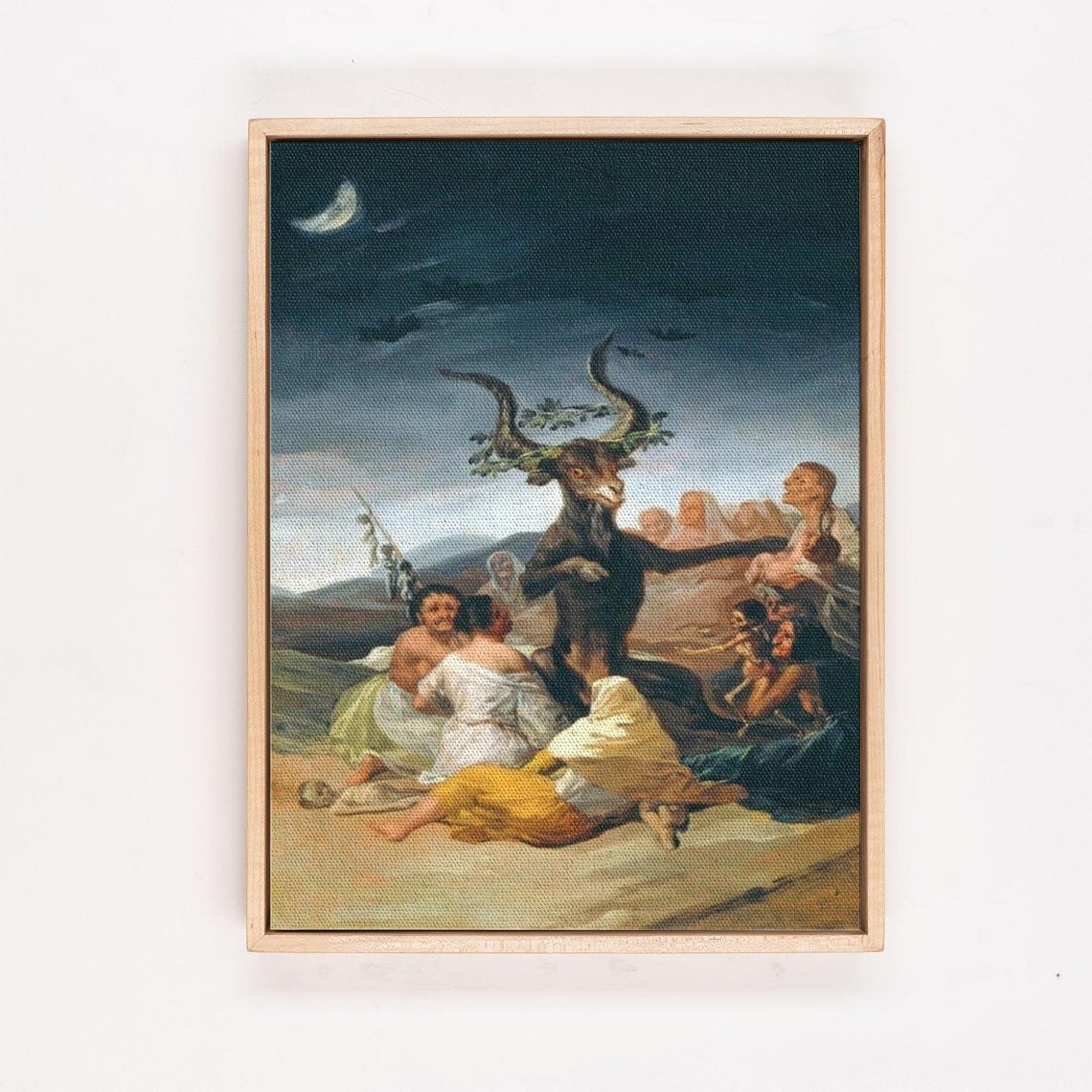 Francisco Goya Witches Sabbath Classic Art Reproduction Poster - Image 4