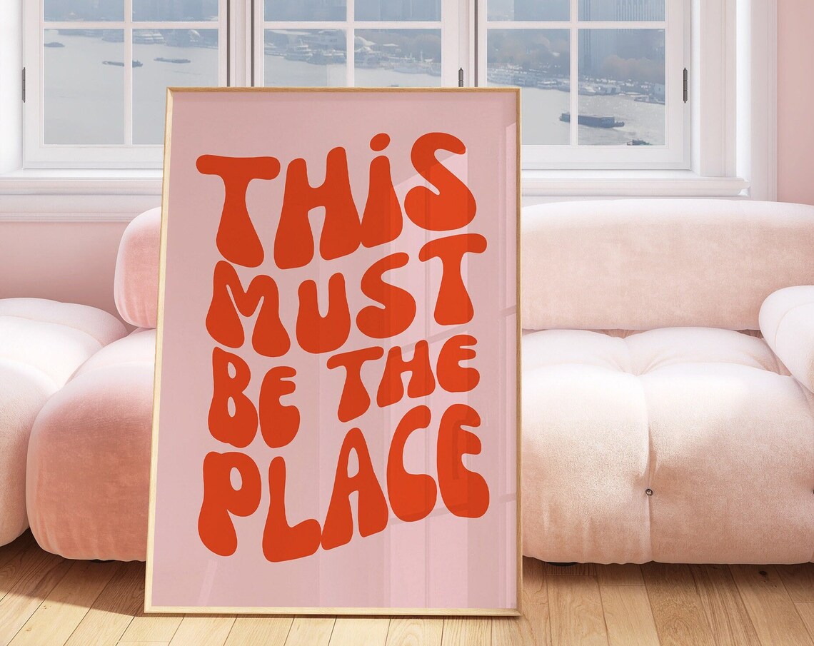 This Must Be The Place, Retro Apartment Decor