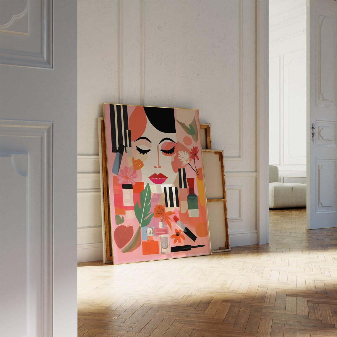 Nail Salon Prints, Colorful Preppy Aesthetic Art Print - Image 2
