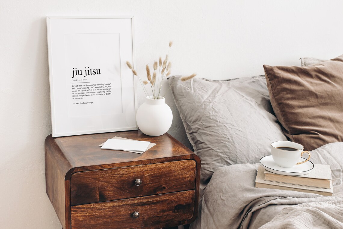 Jiu Jitsu Definition Poster, Teen Room Decor - Image 2