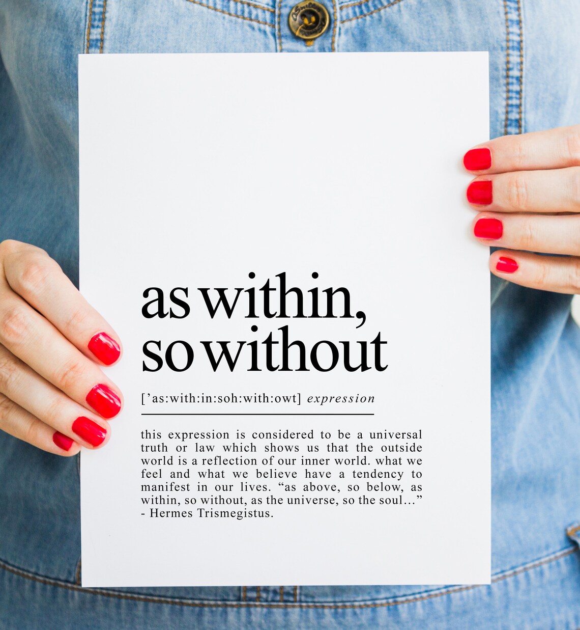 Bible Verse Manifestation Art Print, Christian Decor
