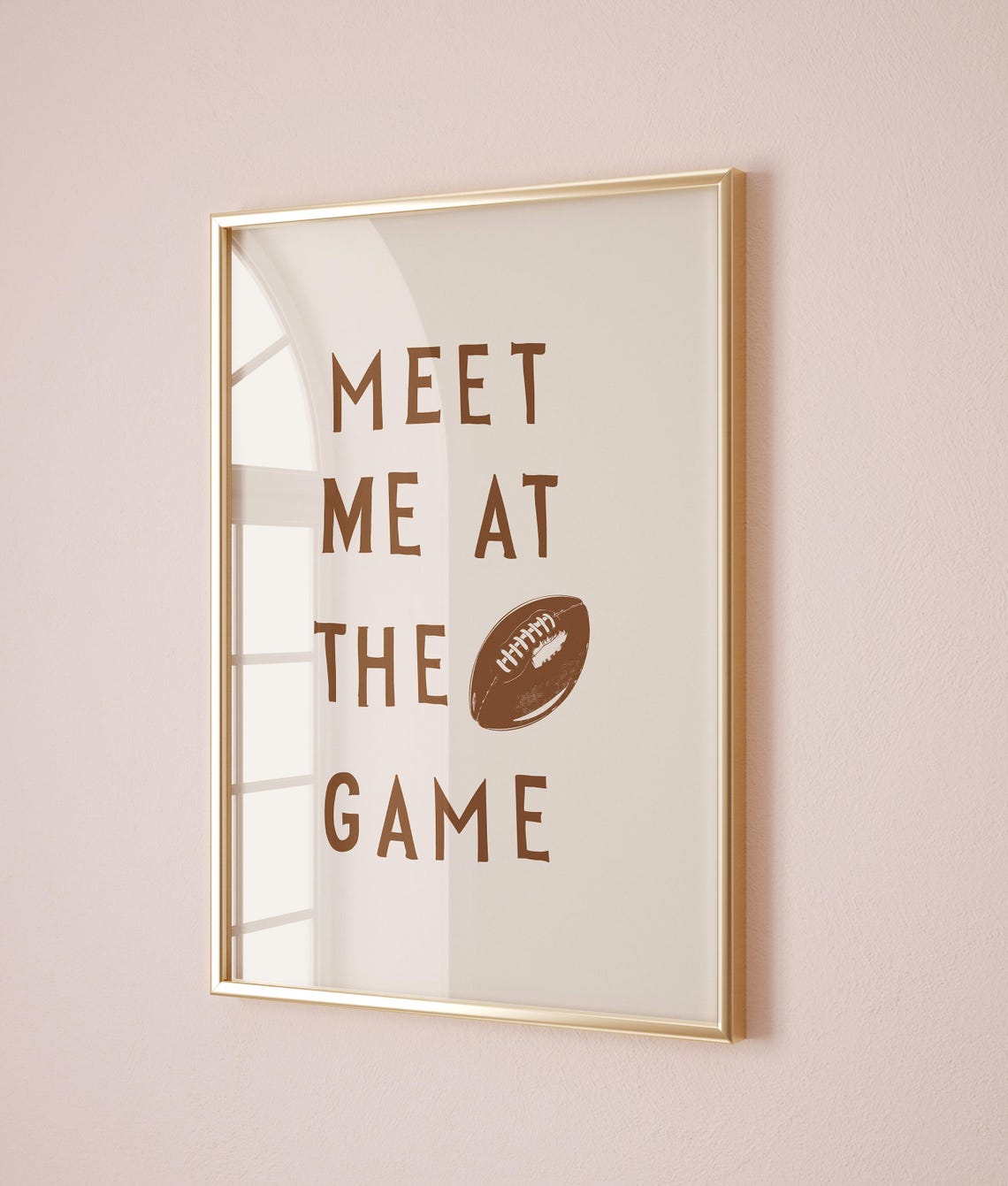 Football Prints Wall Art Football Lover Gift Fathers Day Poster Football Mom Gift Teenager Room American Football Fan - Image 2