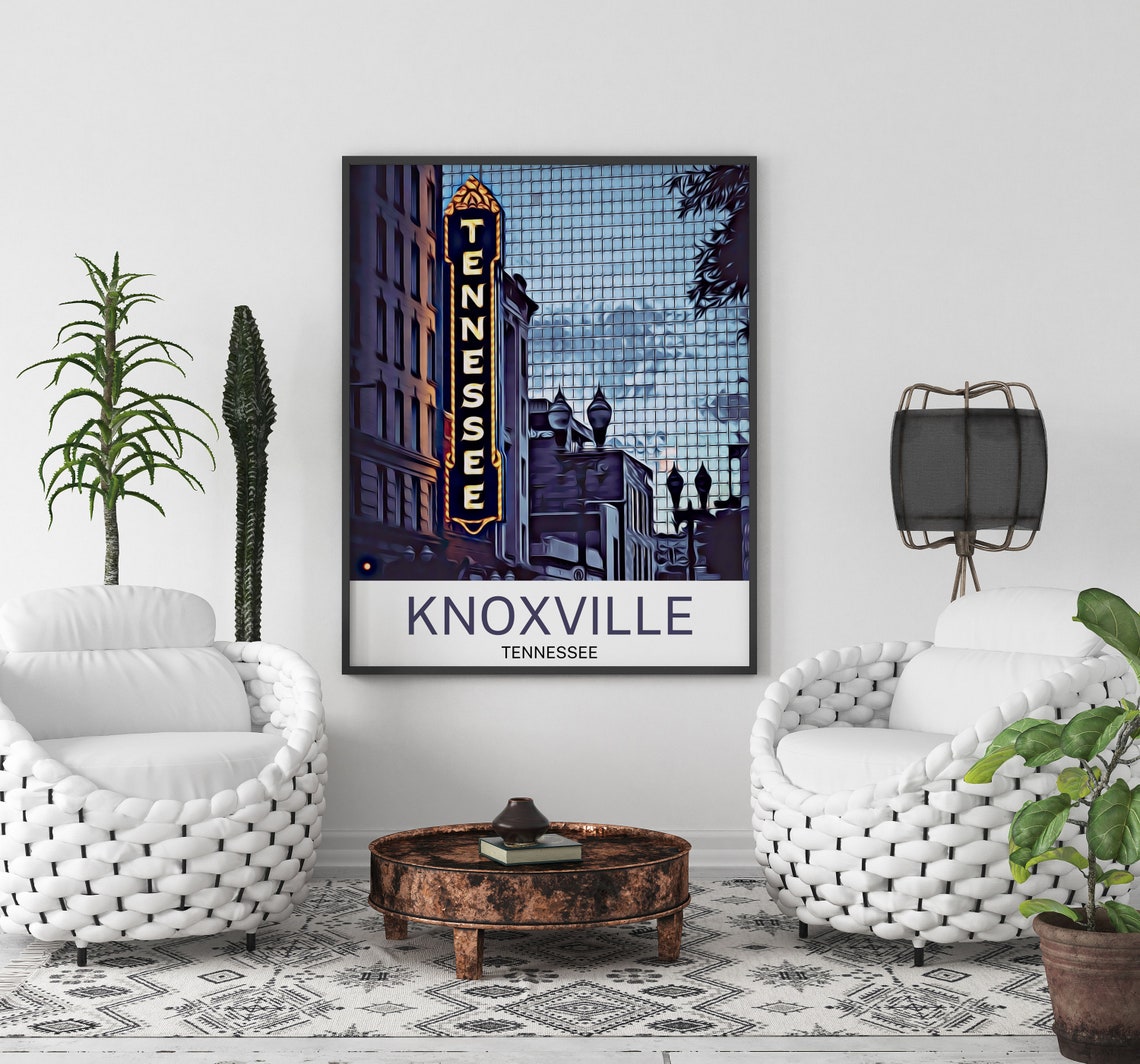 Knoxville Print Knoxville Art Knoxville Wall Art Knoxville Art Print Knoxville Artwork Knoxville Poster Knoxville Decor Knoxville - Image 3
