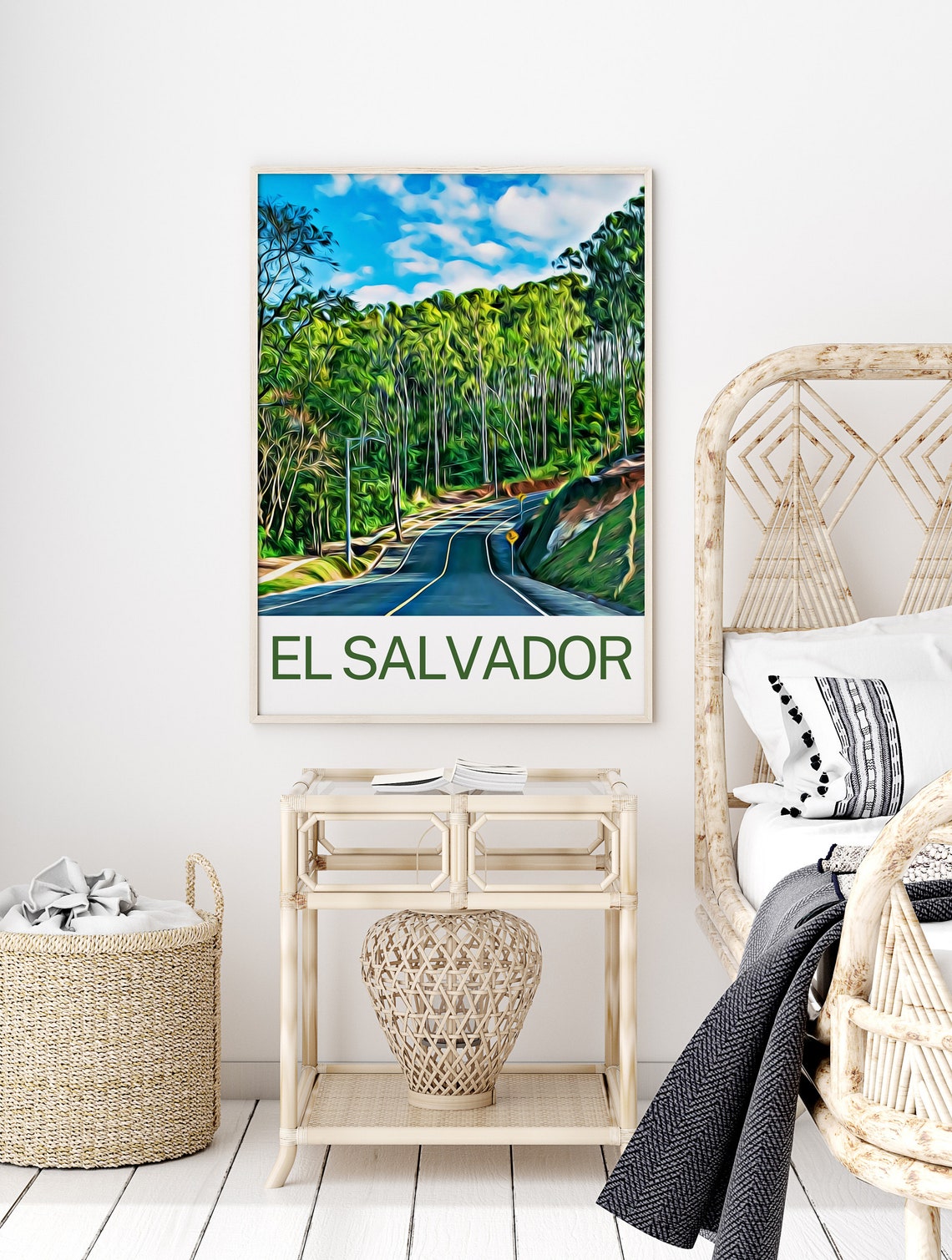 El Salvador El Salvador Print El Salvador Wall Art El Salvador Poster El Salvador Wall Decor El Salvador Souvenir El Salvador Poster - Image 3