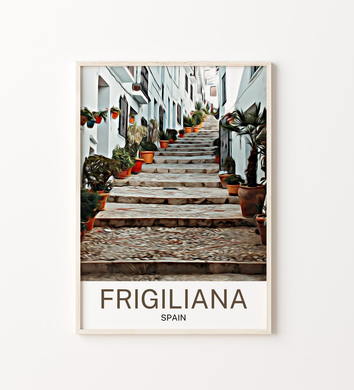 Frigiliana Travel Print Frigiliana Wall Art Frigiliana Art Frigiliana Artwork Frigiliana Art Print Frigiliana Gift Frigiliana Poster