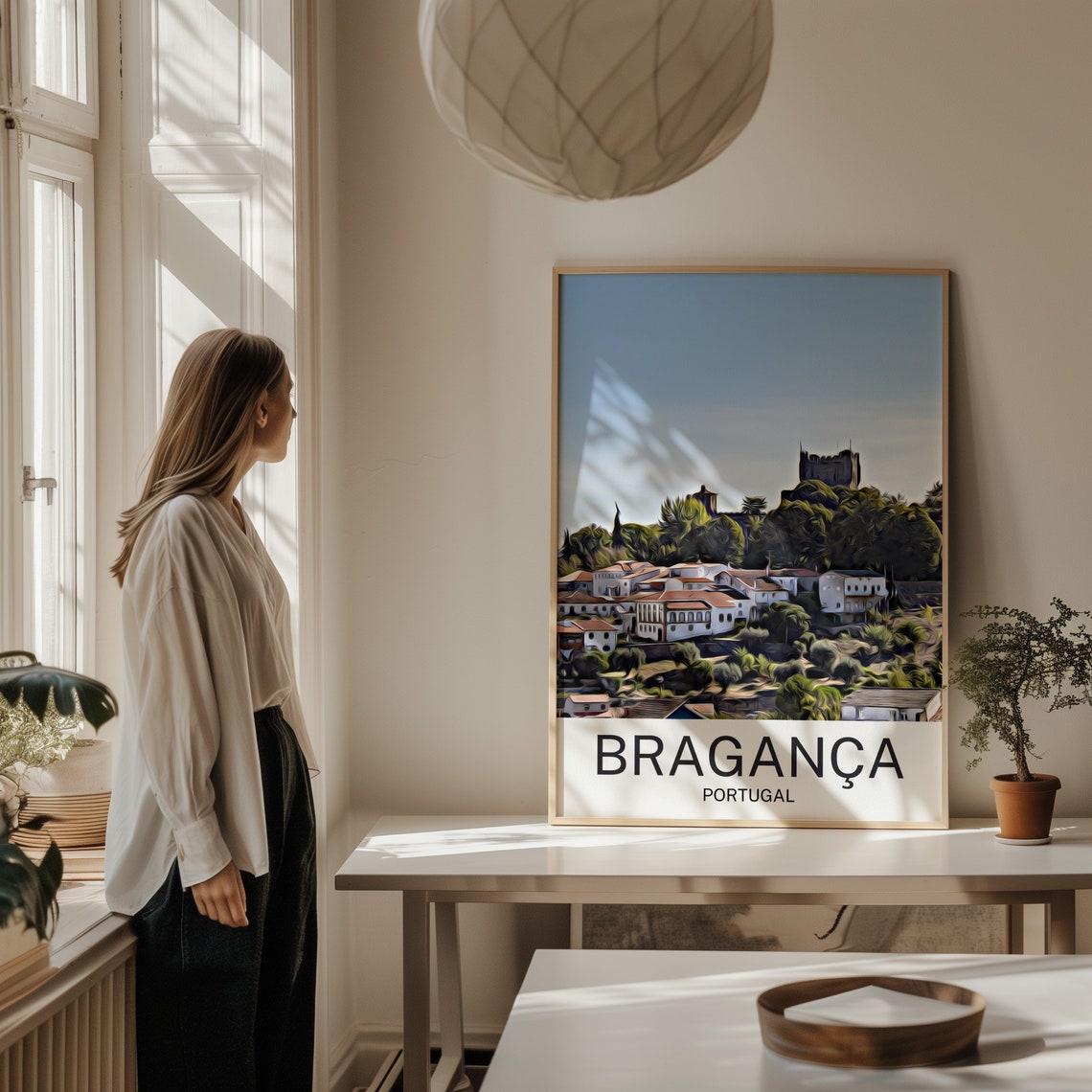 Braganca Print Braganca Art Braganca Wall Art Braganca Art Print Braganca Artwork Braganca Poster Braganca Decor Braganca Travel - Image 2