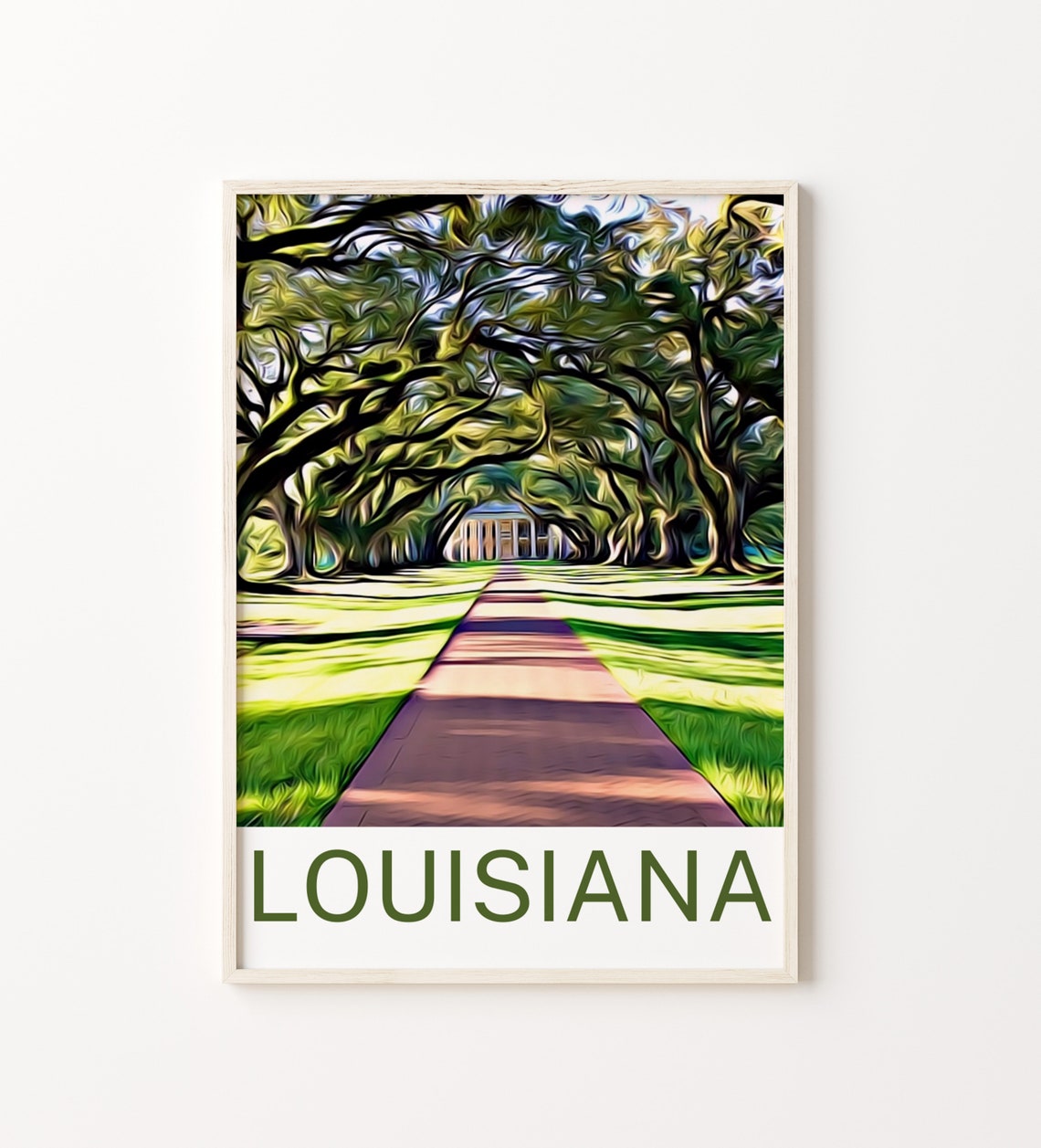 Louisiana Print Louisiana Art Louisiana Wall Art Louisiana Art Print Louisiana Artwork Louisiana Poster Louisiana Decor