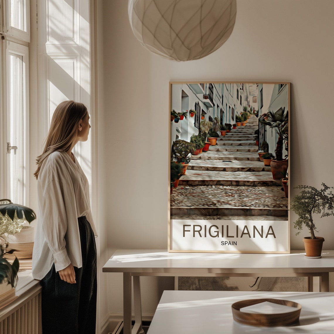 Frigiliana Travel Print Frigiliana Wall Art Frigiliana Art Frigiliana Artwork Frigiliana Art Print Frigiliana Gift Frigiliana Poster - Image 2