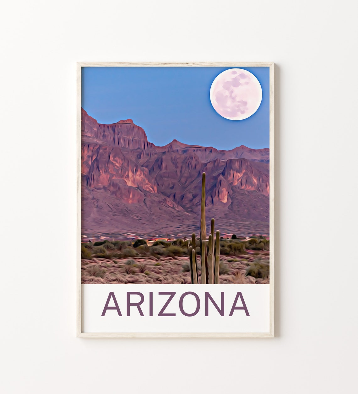 Arizona Arizona Print Arizona Wall Art Arizona Poster Arizona Wall Decor Arizona Souvenir Arizona Poster Arizona Gift Travel