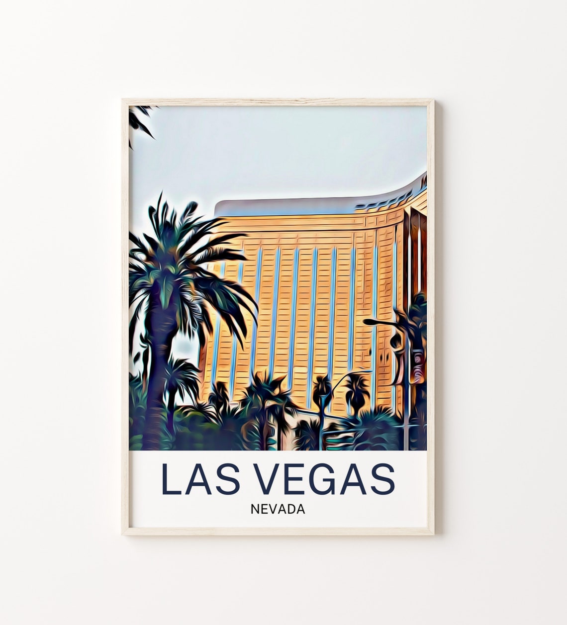 Las Vegas Travel Print Las Vegas Wall Art Las Vegas Poster Las Vegas Art Print Las Vegas Wall Decor Las Vegas Travel Las Vegas Artwork