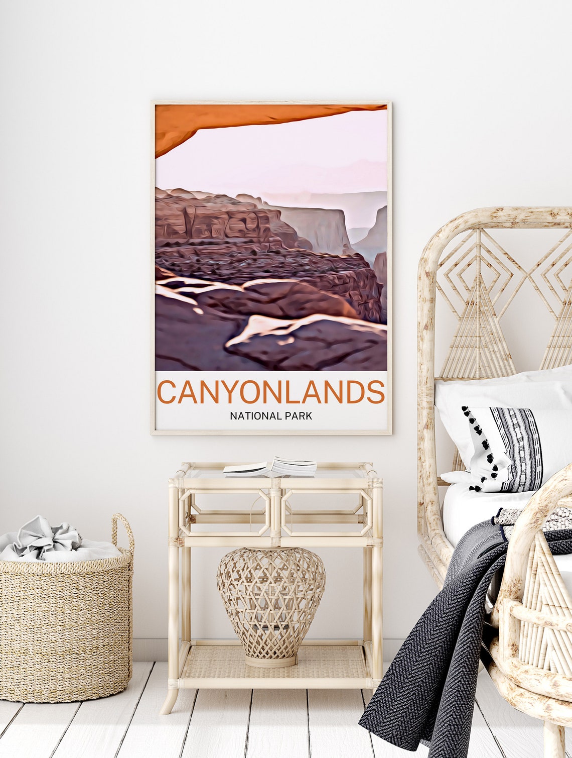 Canyonlands National Park Travel Print Canyonlands National Park Wall Art Canyonlands National Park Poster Canyonlands National Park Art - Image 2