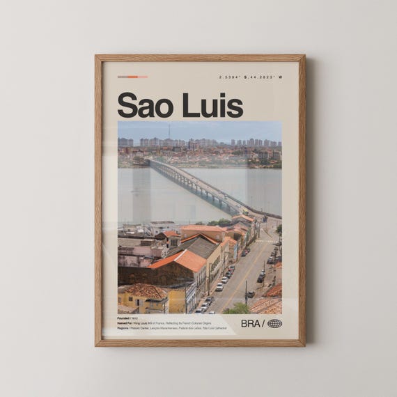 So Lus Print Wall Art Poster Photo Historic Centre Of Cathedral Palcio Dos Lees