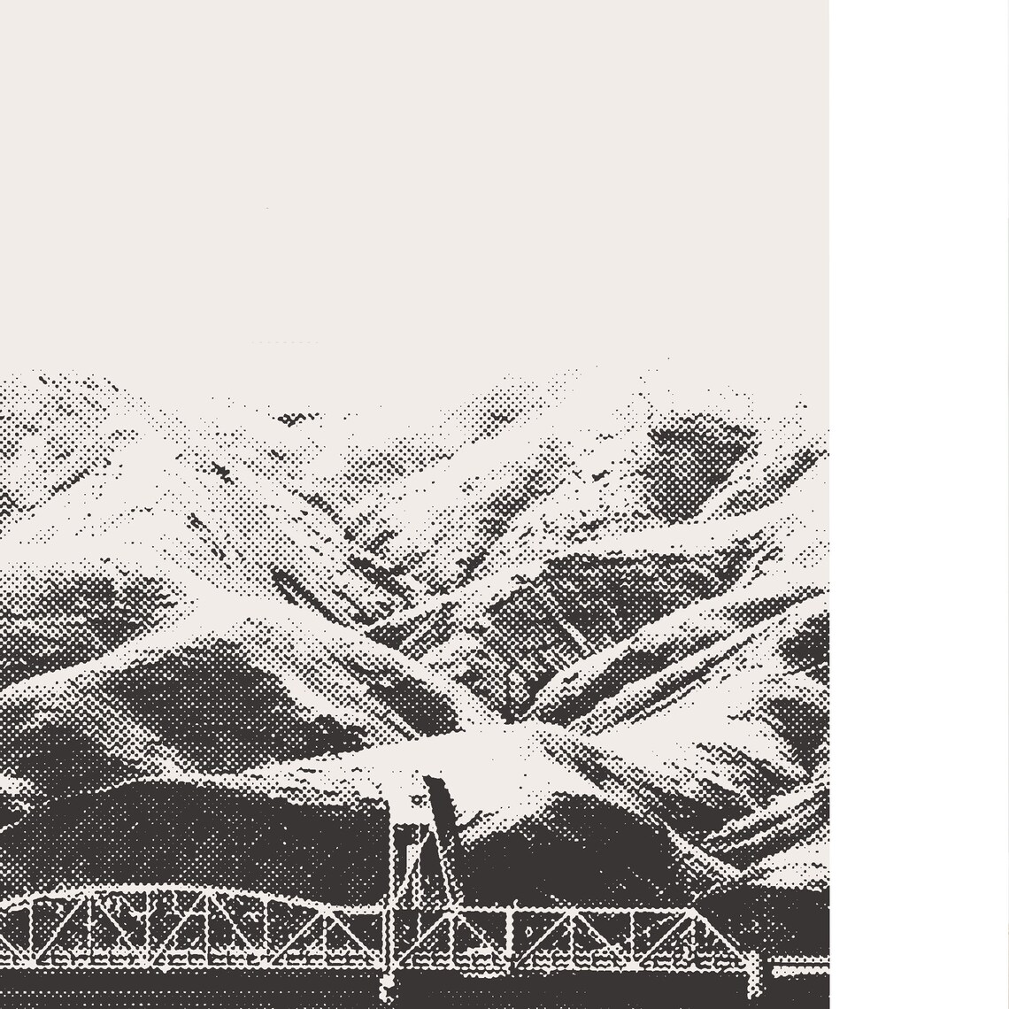 Clarkston Washington Minimalist Art Print, Interstate Bridge - Image 3