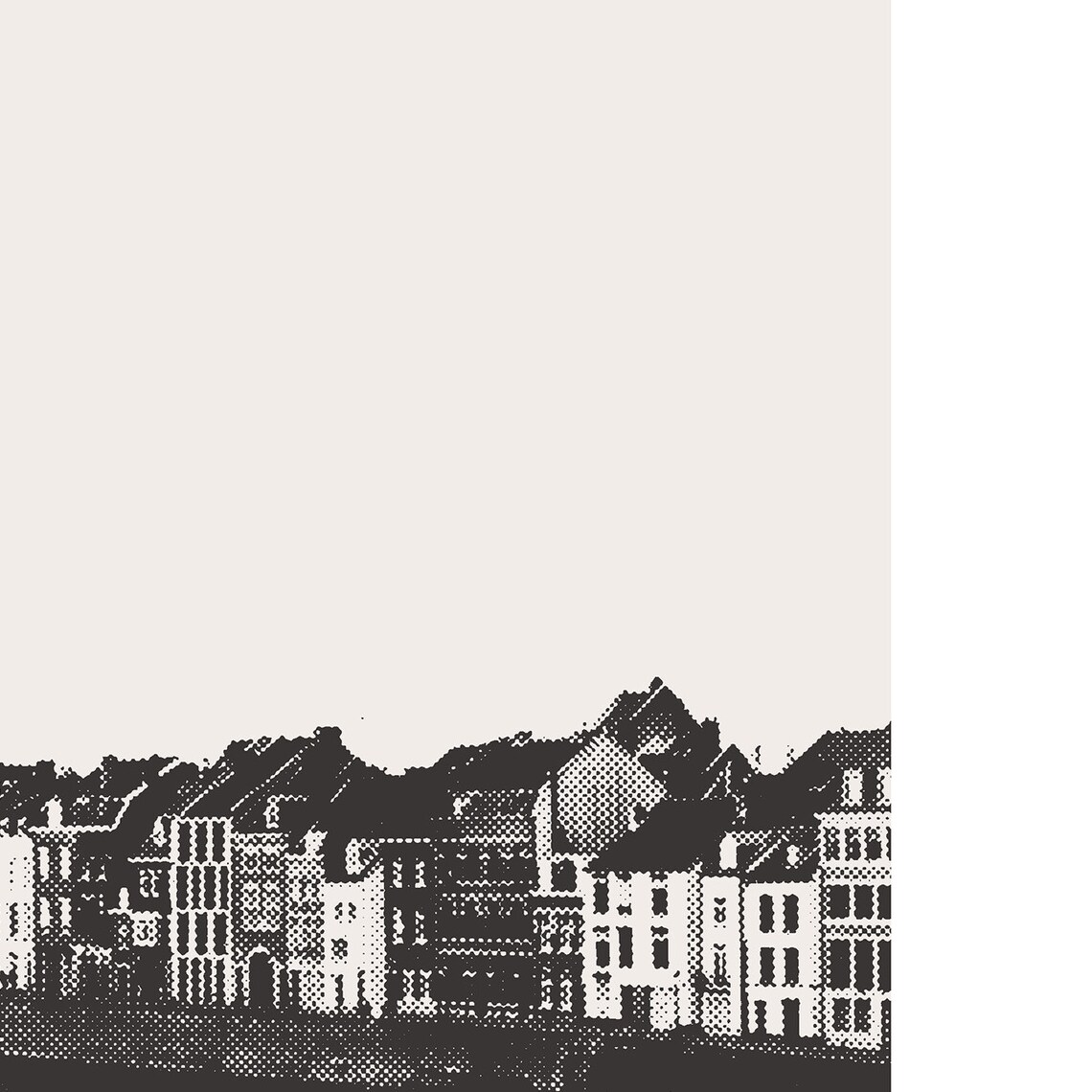 Maastricht Minimalist Cityscape Poster, Holland - Image 3