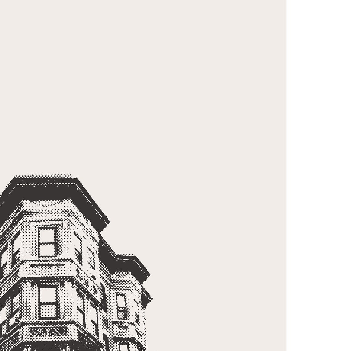 Boston North End Minimalist Custom City Art Print - Image 3