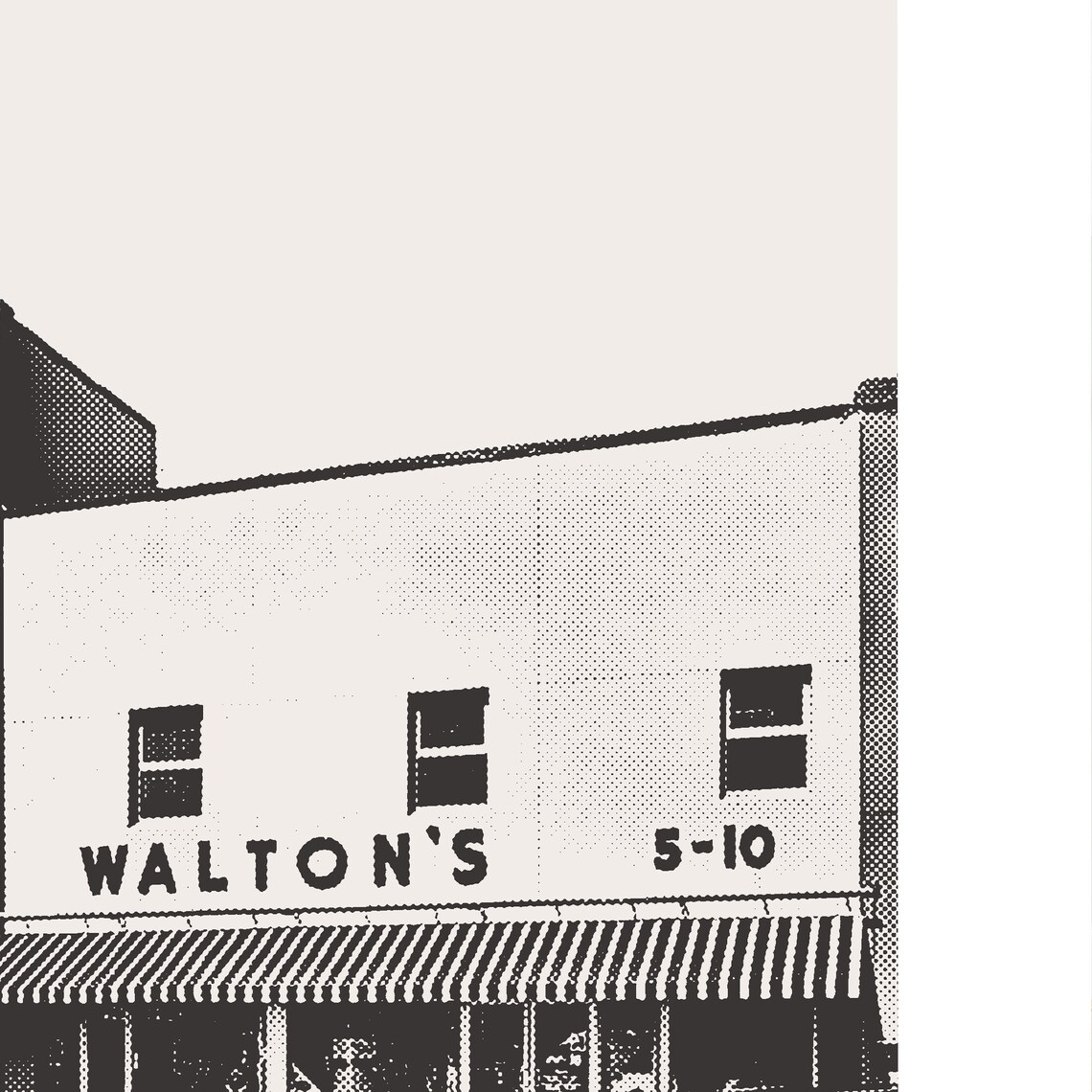 Bentonville Arkansas Minimalist City Art Print - Image 3