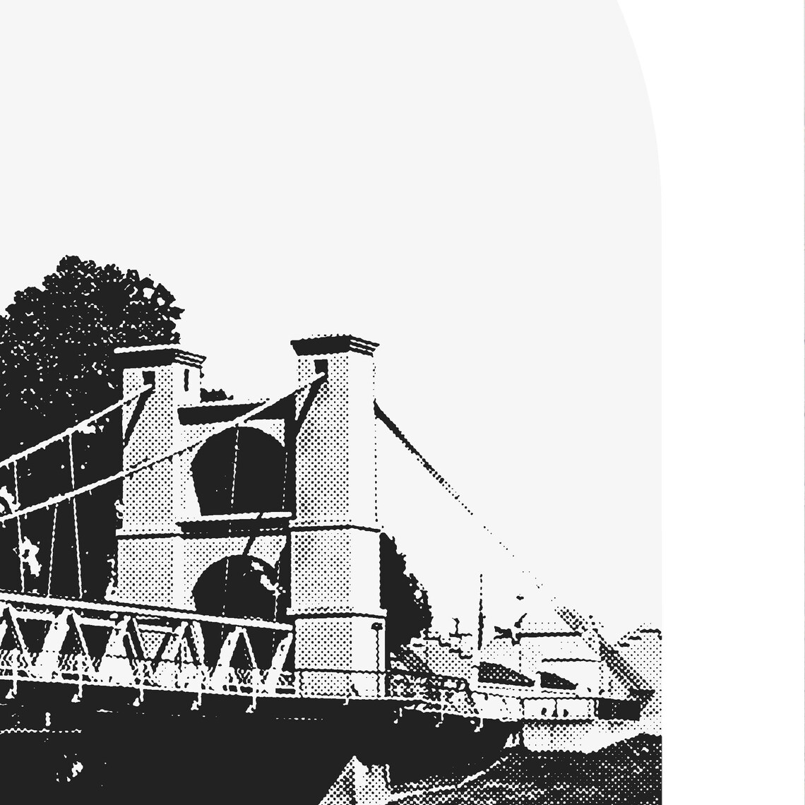 Waco Texas Poster, Minimalist City Arch Print - Image 3