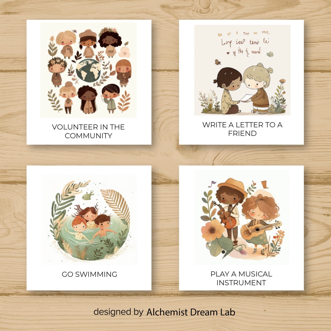 Kids Daily Routine Chart Poster Toddler Morning Task Cards Set Decor - Image 5