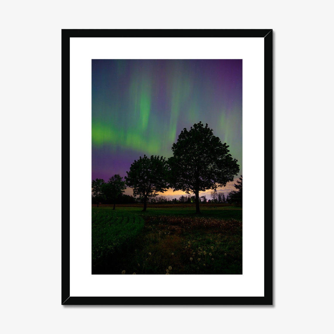 Aurora Borealis Photo, Northern Lights Art Print