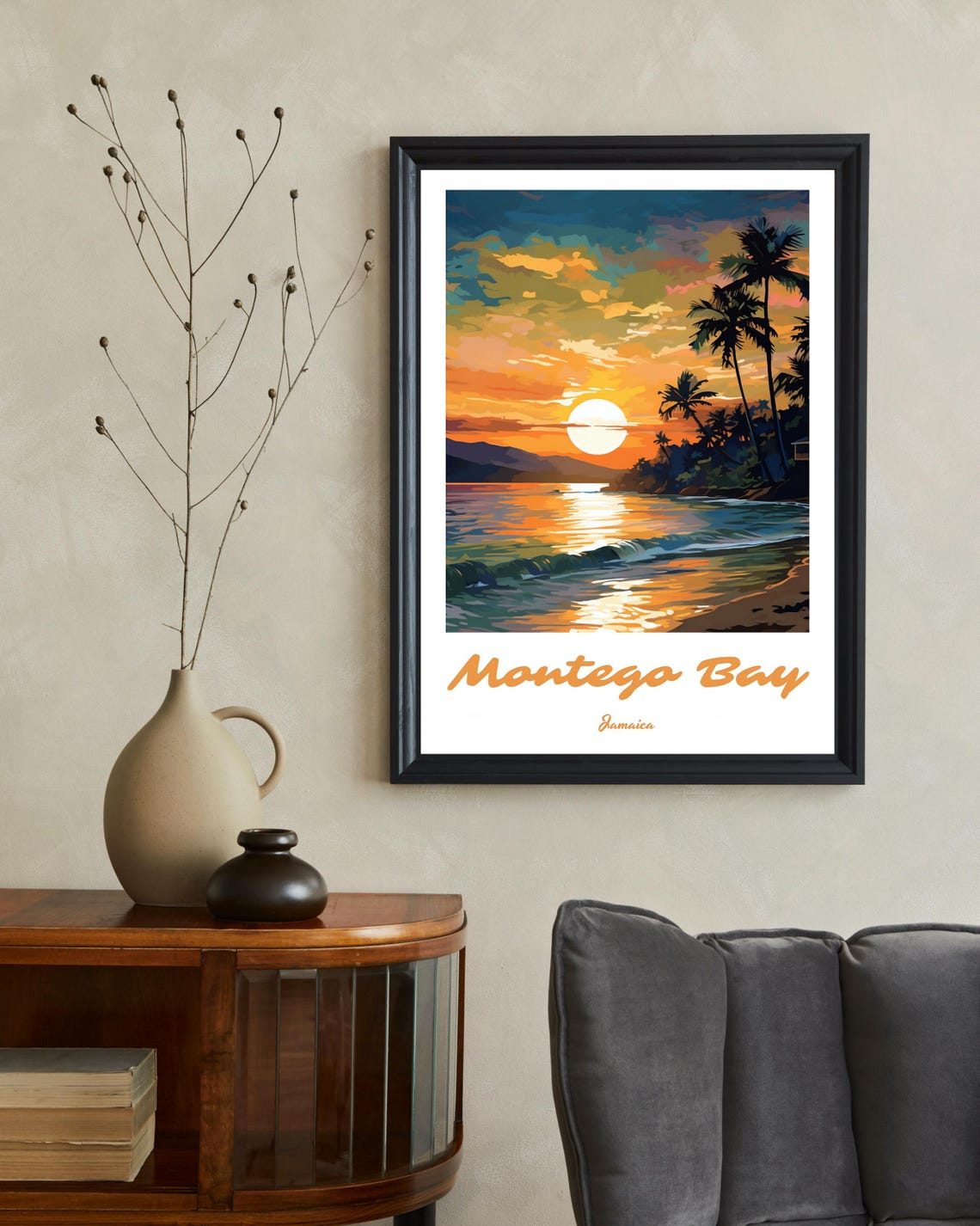 Montego Bay, Jamaica Travel Poster - Image 2
